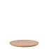 MUMBAI MANGO WOODEN TRAY ROUND SMALL EDGE 23X23X2CM