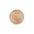 MUMBAI MANGO WOODEN TRAY ROUND SMALL EDGE 23X23X2CM