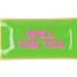 PLATE RECTANGLE SPILL THE TEA 20X10X2CM