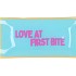 PLATE RECTANGLE LOVE AT FIRST BITE 20X10X2CM