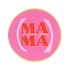 PLATE ROUND MAMA 18X18X2CM