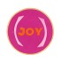 PLATE ROUND JOY 18X18X2CM