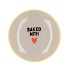 PLATE ROUND BAKED WITH 18X18X2CM