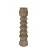 FLORENCE ANTIQUE BRONZE CANDLE H SWIRL 10X10X39CM