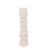 FLORENCE WHITE CANDLE H SWIRL 10X10X39CM