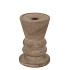FLORENCE ANTIQUE BRONZE CANDLE H 10X10X16CM