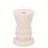 FLORENCE WHITE CANDLE H 10X10X16CM