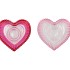 AMOUR FUCHSIA MIX CANDLE H HEART ASS 9X8X4CM
