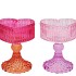 AMOUR FUCHSIA MIX T-LIGHT HEART ASS 10X9X13CM NM