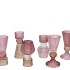 ROMAN TWIST OLD PINK T-LIGHT ASS 8X13CM NM