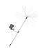 LED SHINE BURST GARDEN STAKE 120 LED TIMER EX BATTERY 36X85
