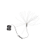 LED SHINE BURST HANGING 90 LED TIMER EXCL. BATTERY 26CM