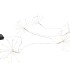LED SHINE BURST GARLAND 125 LED TIMER EXCL. BATTERY 120X30CM