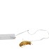 LED SHINE LIGHT CHAIN 40LED TIMER EXCL BATTERY 195+10CM GOLD