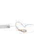 LED SHINE LIGHT CHAIN 20LED TIMER EX BATTERY 95+10CM COPPER