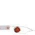 LED SHINE LIGHT CHAIN 100LED TIMER EX BATTER 495+10CM COPPER