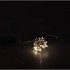 LED SHINE LIGHT CHAIN 100LED TIMER EX BATTER 495+10CM COPPER
