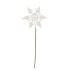 PICK SHINE SNOWFLAKE COZY WHITE 25CM P/24 NM