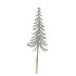 PICK SHINE CHRISTMAS TREE COZY WHITE 38CM P/24 NM