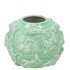 SHELLA GREEN VASE FISH 18X18X14CM
