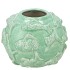 SHELLA GREEN VASE FISH 26X26X20CM