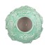 SHELLA GREEN VASE FISH 26X26X20CM