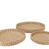 GABY NATURAL TRAY S/3 30X4/40X4/50X5CM