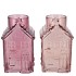 MILLE SAND/OLD PINK VASE HOUSE 13X13X22CM NM