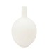 JILL WHITE VASE TUBE 34X34X55CM NM