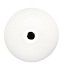 JILL WHITE VASE TUBE 34X34X55CM NM