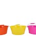 ZINC DUTCH ORANGE MIX BASIC BOWL ASS 34X14X30CM