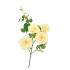 SILK WILD ROSE YELLOW SINGLE STEM 116CM NM