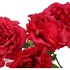 SILK WILD ROSE RED SINGLE STEM 116CM NM