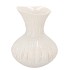 MIRRE WHITE VASE 23X23X30CM NM