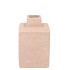 LISBOA PINK VASE CUBE 14X14X25CM NM