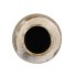 DION BROWN VASE LONG NECK 13X12X25CM