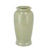 DION GREEN VASE LONG 10X10X18CM