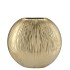 SIFAN GOLD VASE OVAL 24X10X23CM