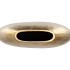 SIFAN GOLD VASE OVAL 32X13X31CM