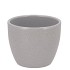 CERAMIC GREY STONE POT 10X8,5CM