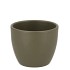CERAMIC CAPERS GREEN MATT POT 7X6CM