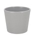 CERAMIC GREY STONE POT 13X12CM