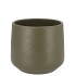 CERAMIC CAPERS GREEN MATT POT BERLIN 13X11,5CM