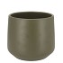 CERAMIC CAPERS GREEN MATT POT BERLIN 16X14,5CM