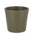 CERAMIC CAPERS GREEN MATT POT ORCHID 14X12,5CM