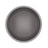 CERAMIC GREY STRUCTURE POT ORCHID 14X12,5CM
