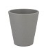 CERAMIC GREY STRUCTURE POT ORCHID 15X15CM