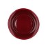 CERAMIC WINE RED SHINY POT 15X13,5CM