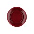 CERAMIC WINE RED SHINY POT 13X12CM