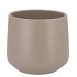 CERAMIC TAUPE MATT POT BERLIN 18X15,5CM